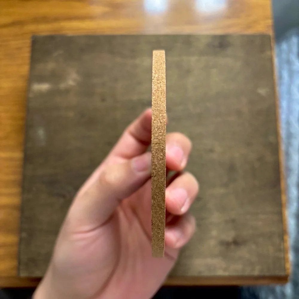 San Francisco 49ers Logo Laser Engraved Cork Coaster